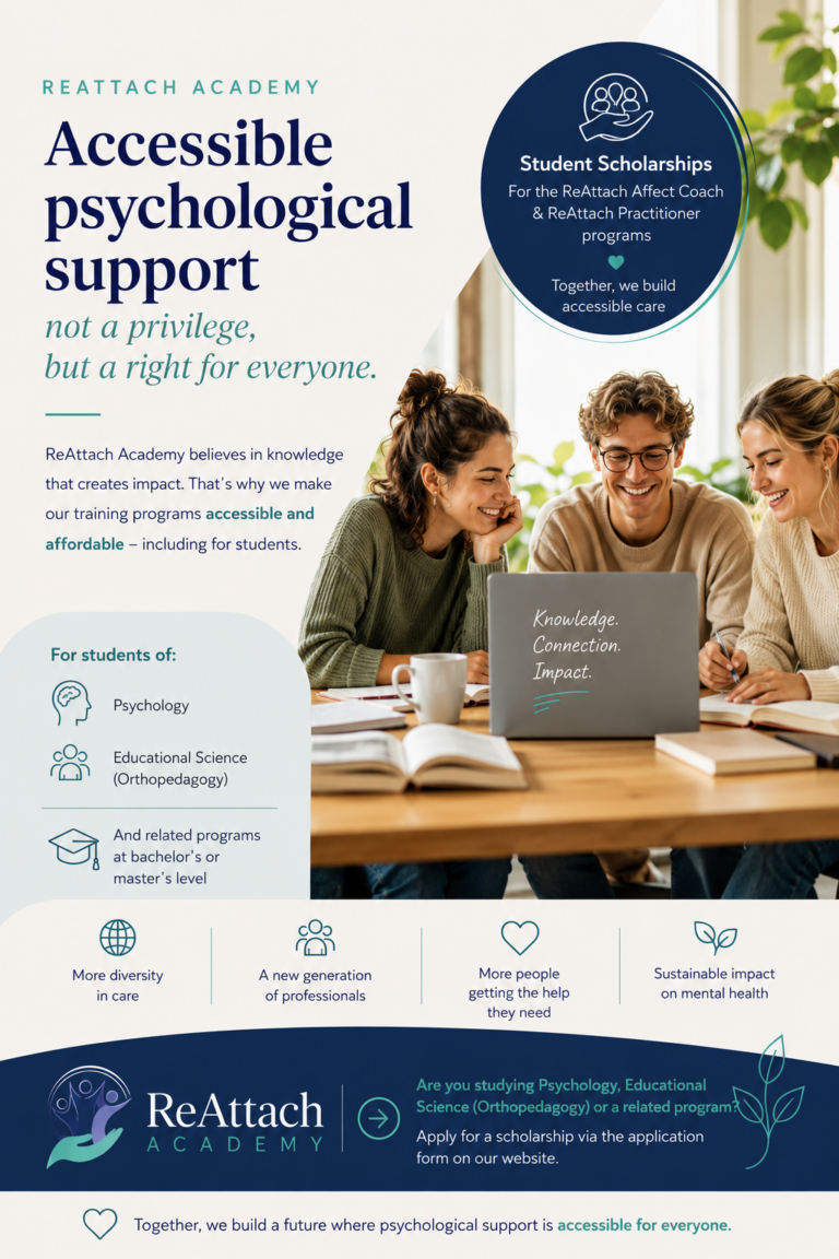 Zorgprofessional tijdens de geaccrediteerde ReAttach Practitioner opleiding