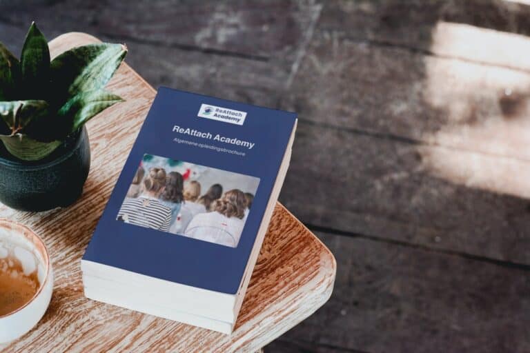 reattach academy brochure mockup